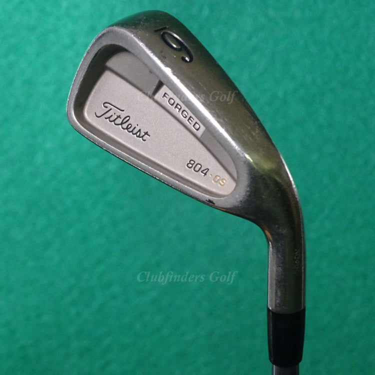 Titleist 804.OS Forged Single 6 Iron Factory 3980 Graphite Regular