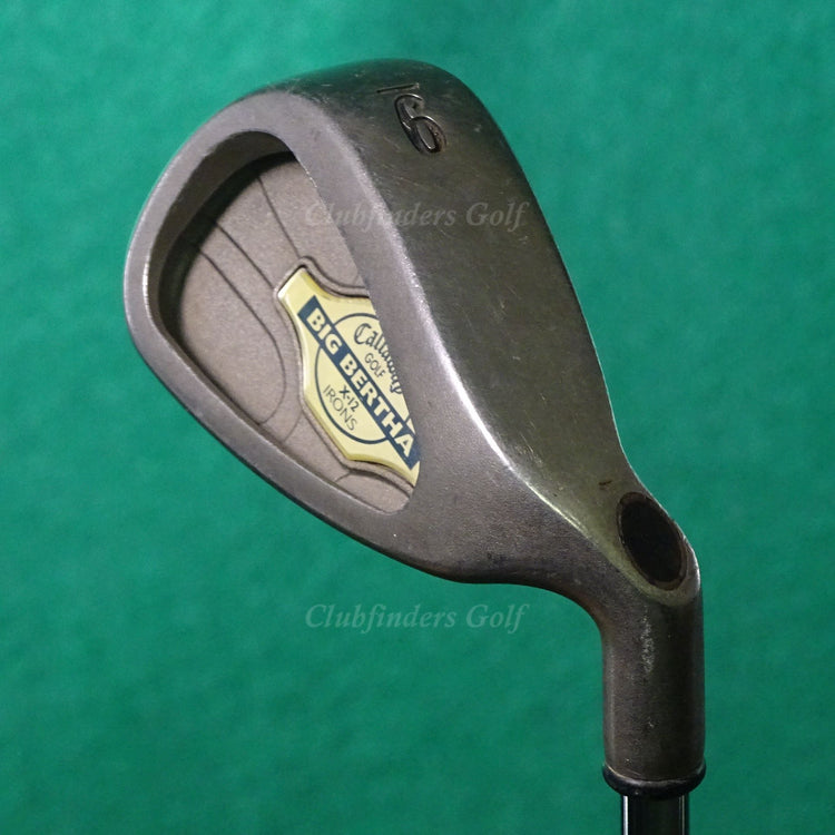 Callaway Big Bertha X-12 Single 9 Iron Memphis 10 '98 Steel Uniflex