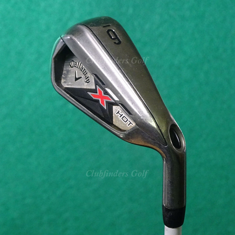 Callaway X-Hot Single 6 Iron Factory I-65G Graphite Seniors