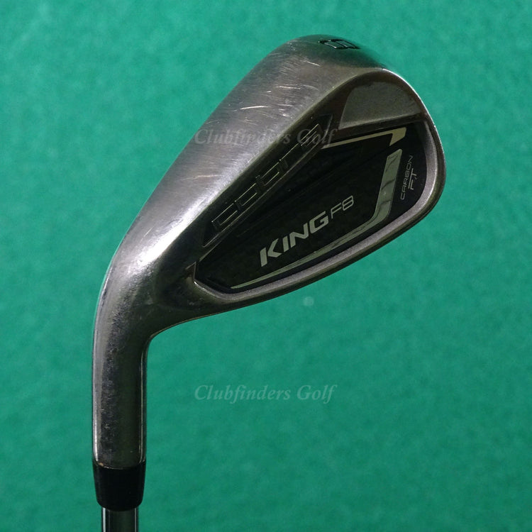 LH Cobra Golf King F8 Carbon FT Single 8 Iron True Temper XP 90 Steel Regular