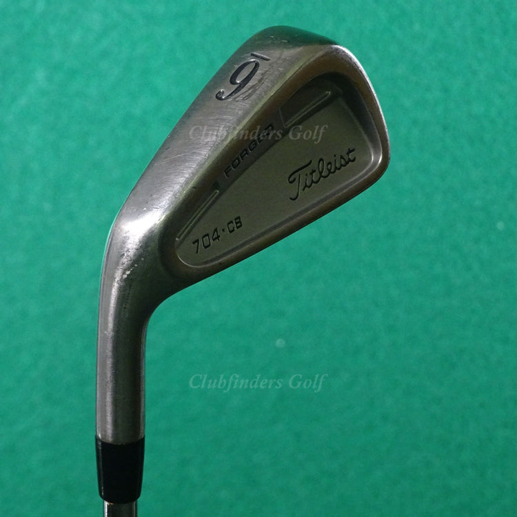 LH Titleist 704.CB Forged Single 6 Iron Precision Rifle Steel Stiff