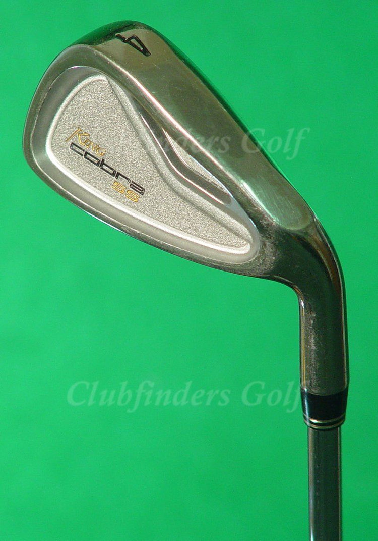 King Cobra SS Oversize Single 4 Iron Factory Precision Microtaper Steel Regular