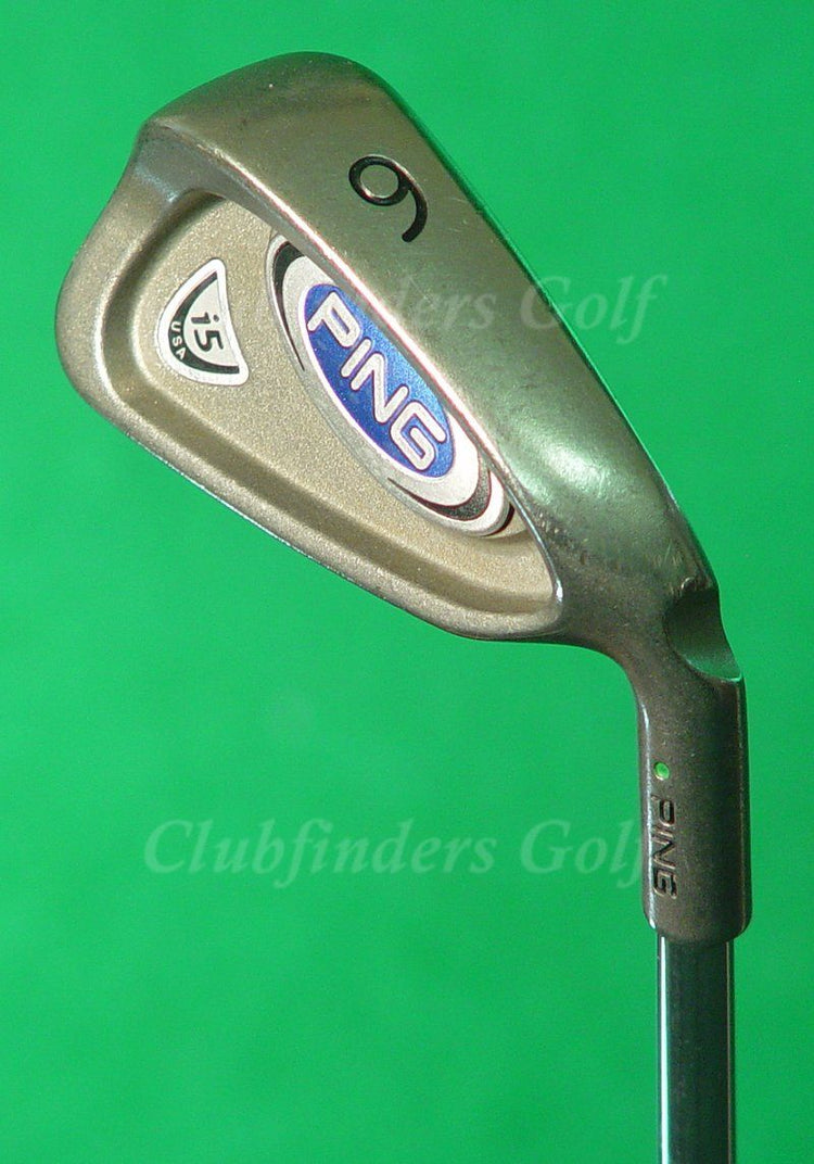 Ping i5 Green Dot Single 6 Iron Karsten DGX Steel Stiff