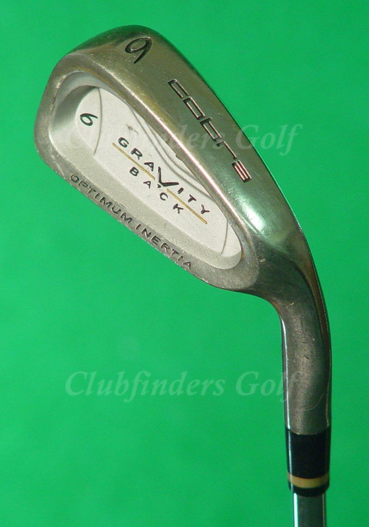 Cobra Golf Gravity Back Single 6 Iron Factory Steel Regular