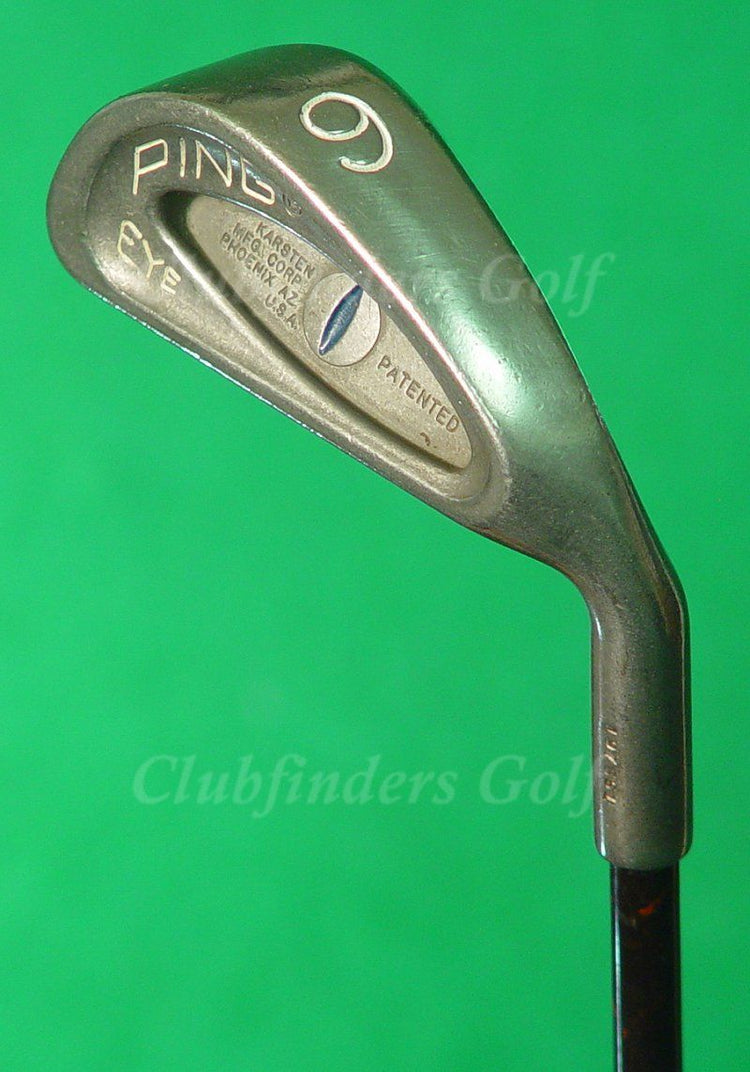 Ping Eye Blue Dot Single 6 Iron Golfsmith Sterling Diamond Graphite Stiff