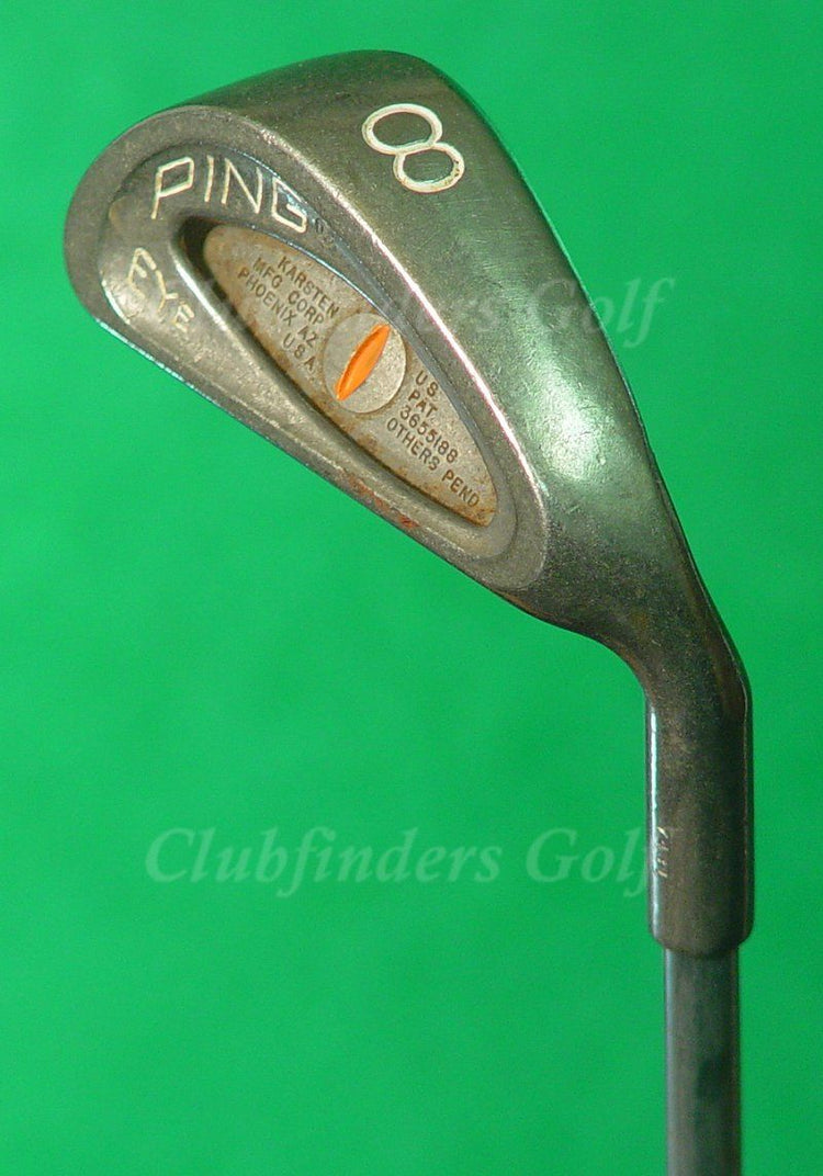 Ping Eye Orange Dot Single 8 Iron Karsten ZZ-Lite Steel Stiff