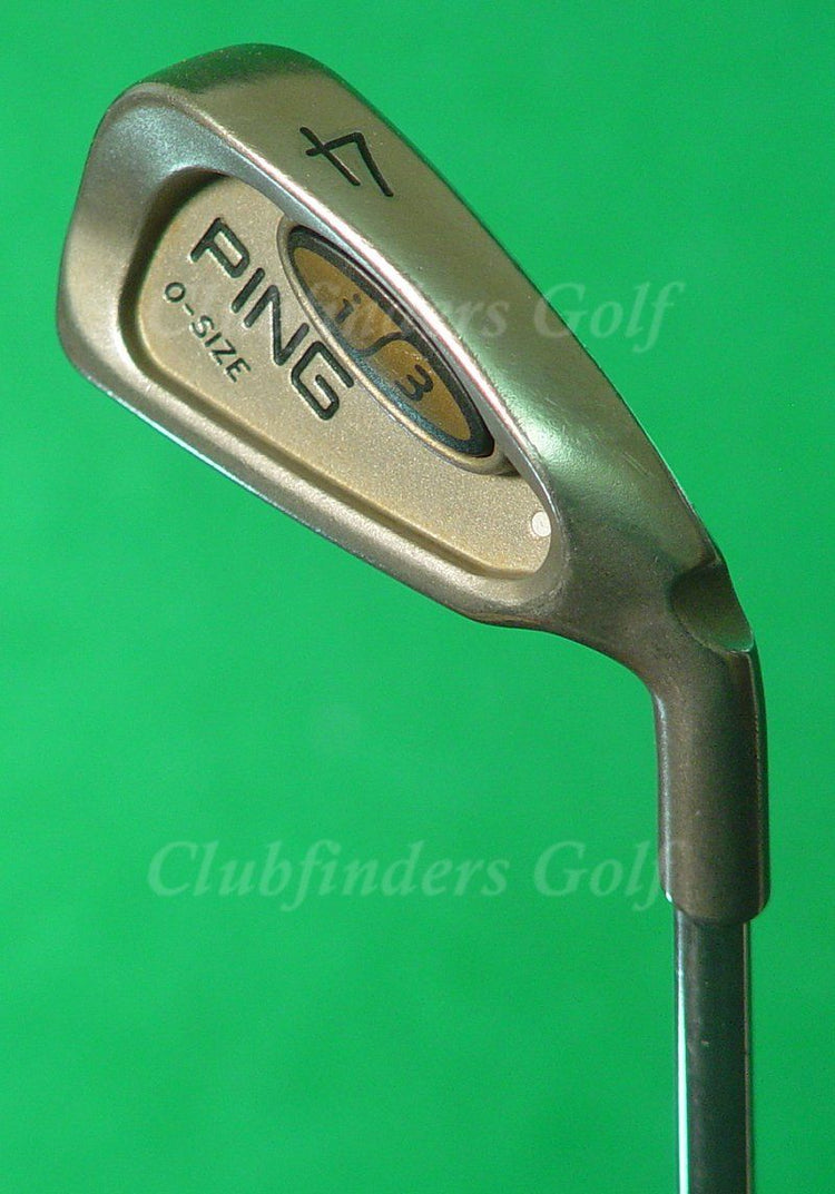 Ping i3 O-Size Silver Dot Single 4 Iron Factory Cushin JZ Steel Regular