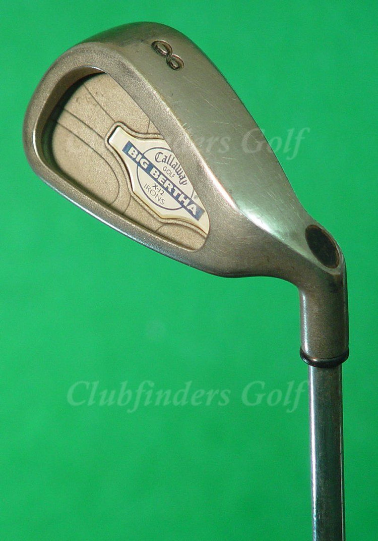 Callaway Big Bertha X-12 Single 8 Iron Memphis 10 '98 Steel Uniflex