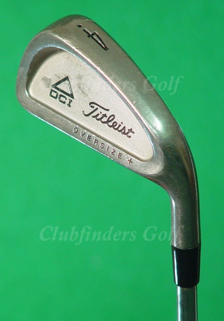 Titleist DCI Black Oversize+ Single 4 Iron Dynamic Gold R400 Steel Regular