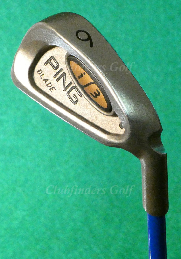 Ping i3 Blade Black Dot Single 6 Iron Grafalloy ProLaunch Blue Graphite Stiff