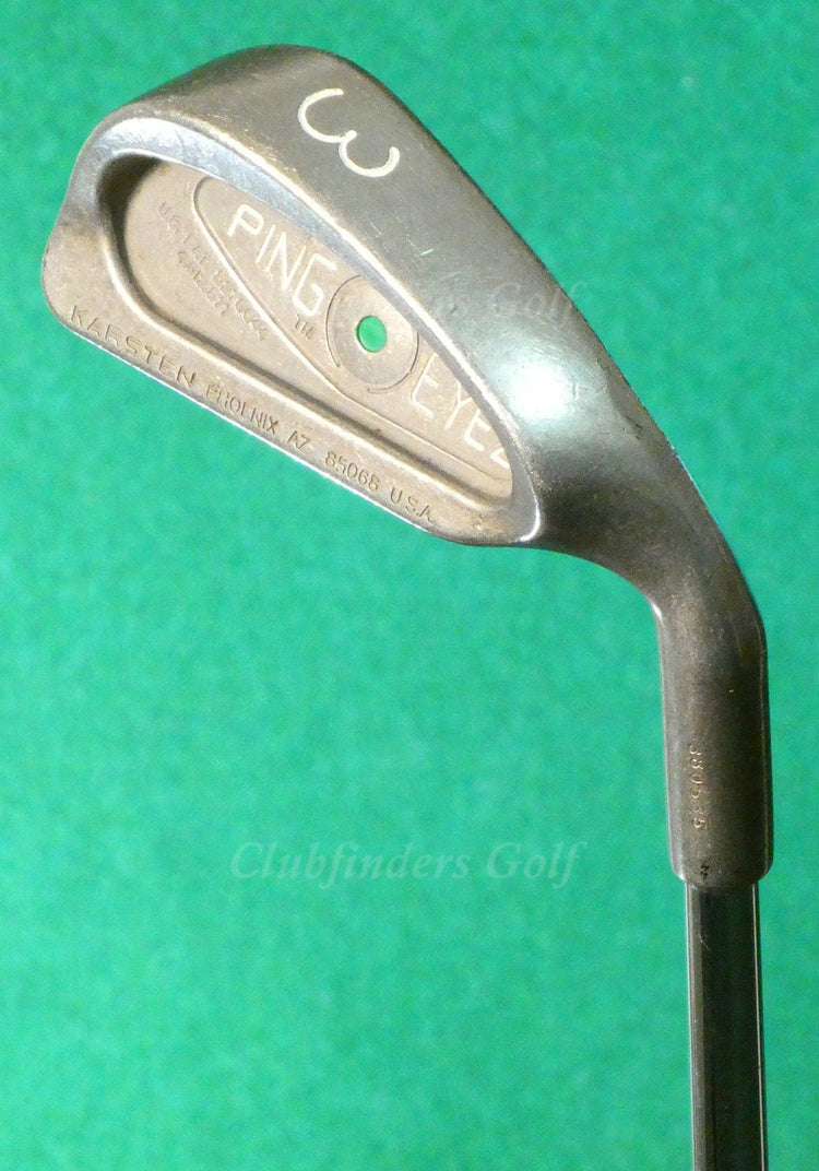 Ping Eye 2 Green Dot Single 3 Iron KBS Tour 90 Steel Stiff