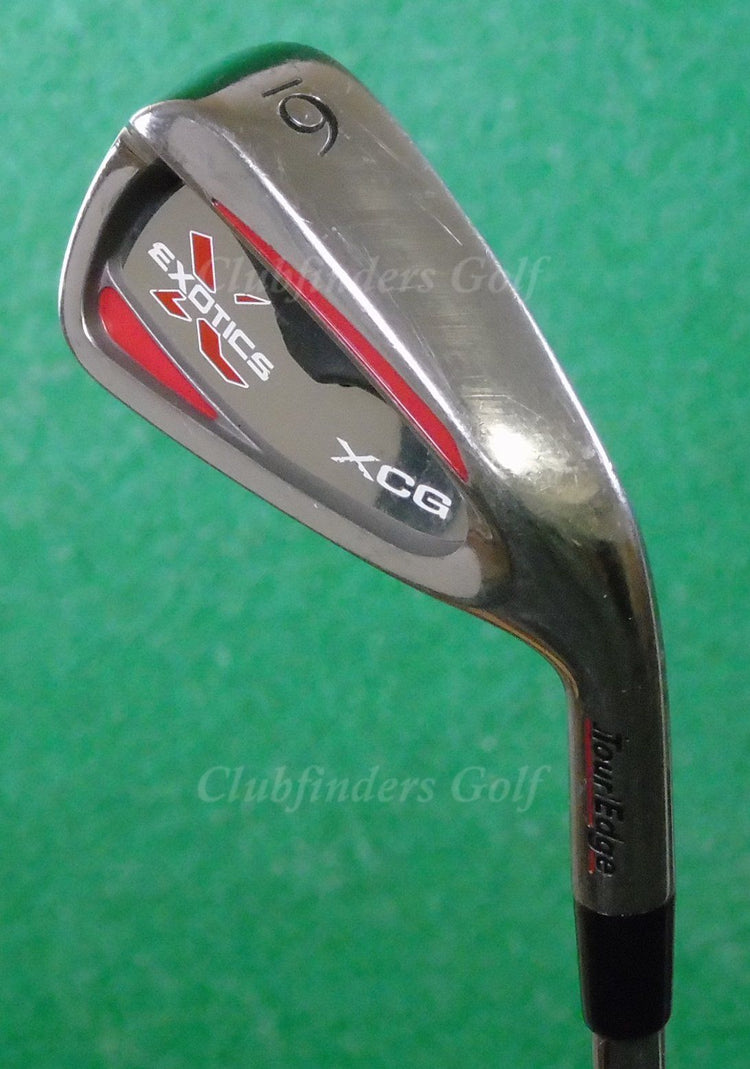 Tour Edge Exotics XCG Single 6 Iron True Temper XP 115 R300 Steel Regular