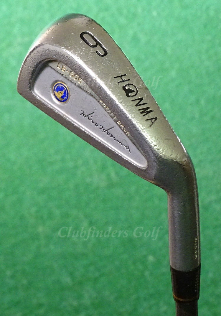 Hiro Honma LB-606 Cavity Back Single 6 Iron Factory M-30 R-1 Composite Regular