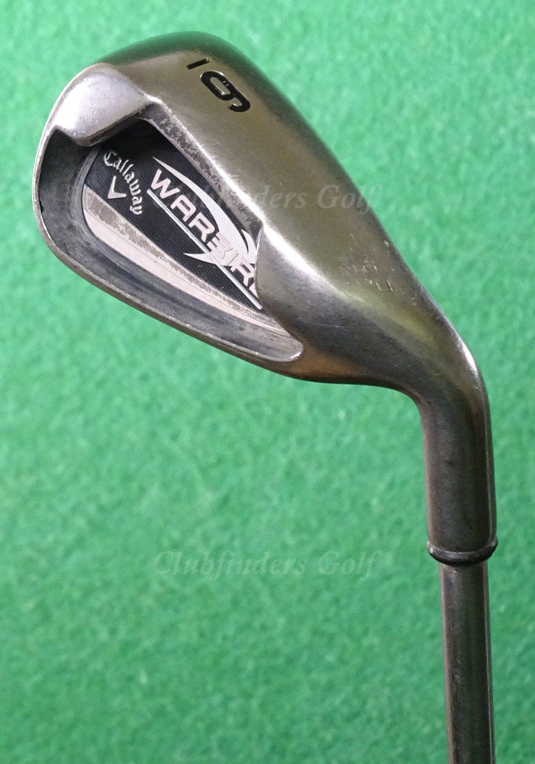 Callaway Warbird Single 6 Iron Factory True Temper Steel Uniflex