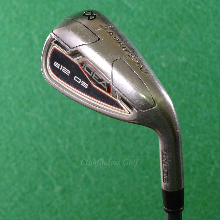 Adams Golf Idea a12 OS Hybrid Single 8 Iron Grafalloy ProCustom Graphite Stiff