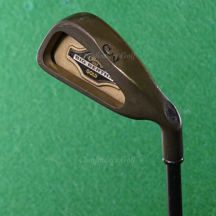 Callaway Big Bertha 1996 Gold Single 3 Iron Factory RCH 96 Graphite Firm