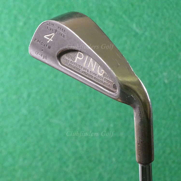 Ping Karsten I Black Dot Single 4 Iron True Temper TT Lite XL Steel Regular