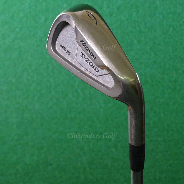 Mizuno T-Zoid MX-15 Single 6 Iron True Temper Dynalite Gold R300 Steel Regular