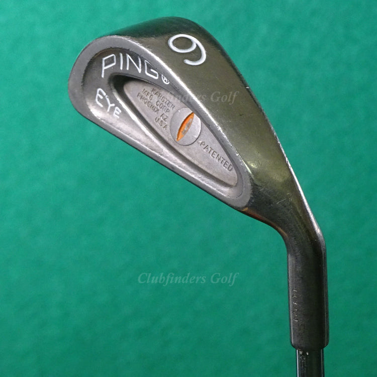 Ping Eye Orange Dot Single 6 Iron Dynamic Gold Sensicore Steel Stiff