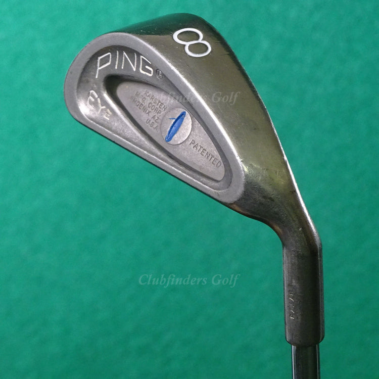 Ping Eye Blue Dot Single 8 Iron Karsten ZZ-Lite Steel Stiff