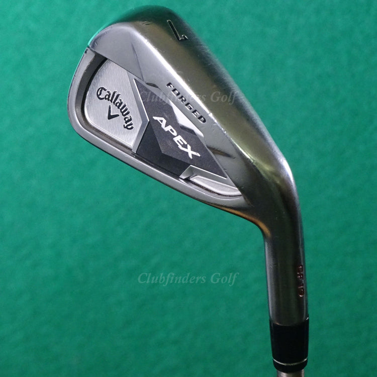 Callaway Apex Forged '19 Single 7 Iron SteelFiber fc 90 F3 Graphite Regular