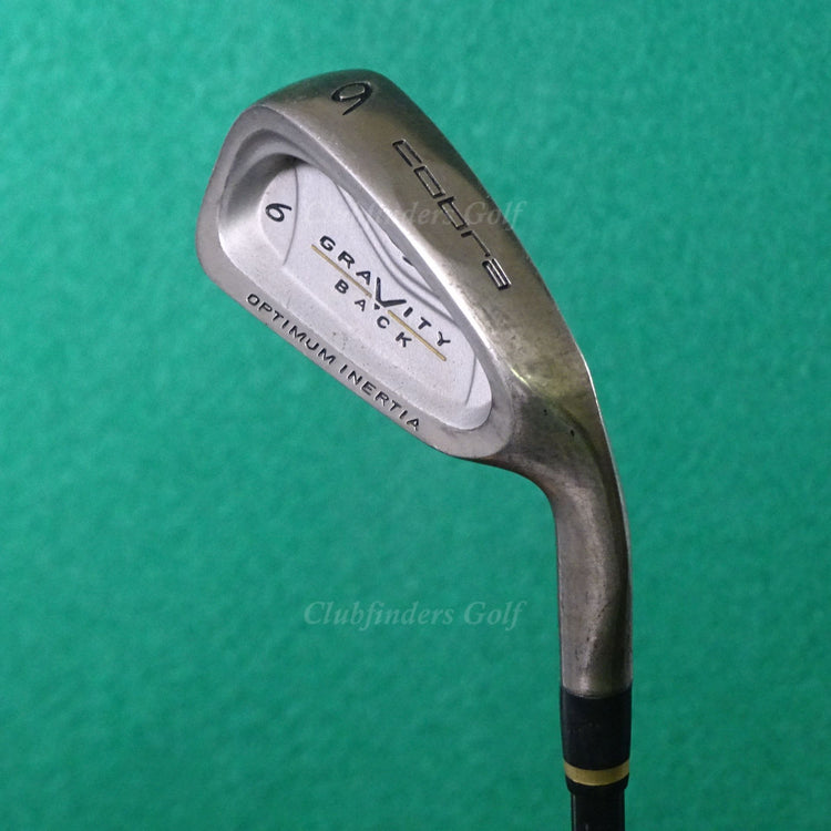 Cobra Golf Gravity Back Single 6 Iron Factory Lightweight Graphite Regular