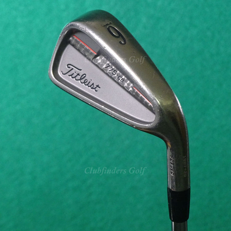 Titleist 775.CB Forged Single 6 Iron Factory NS Pro 100 Steel Stiff