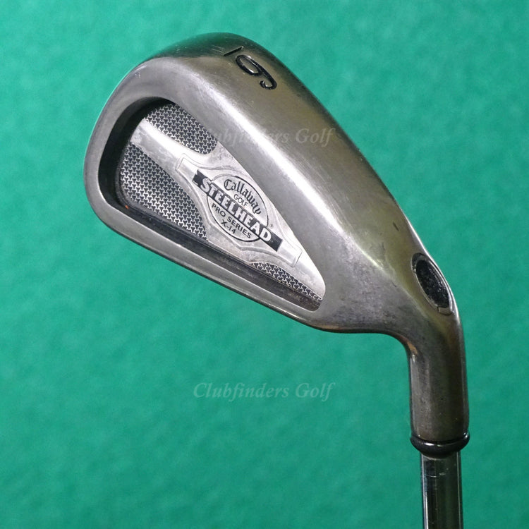 Callaway Steelhead X-14 Pro Series Single 6 Iron XP 95 R300 Steel Regular