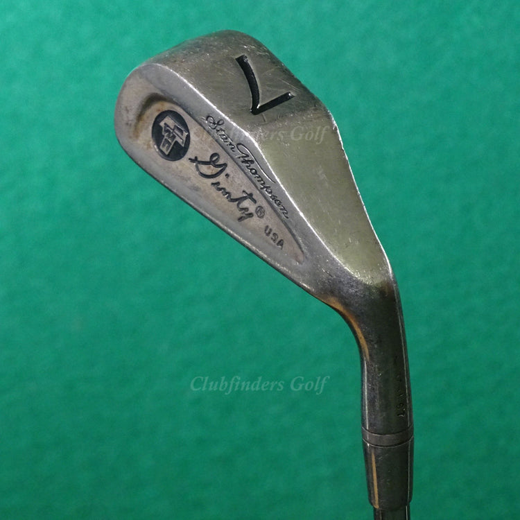 VINTAGE Lady Stan Thompson Ginty Single 7 Iron True Temper Dynalite Steel Ladies