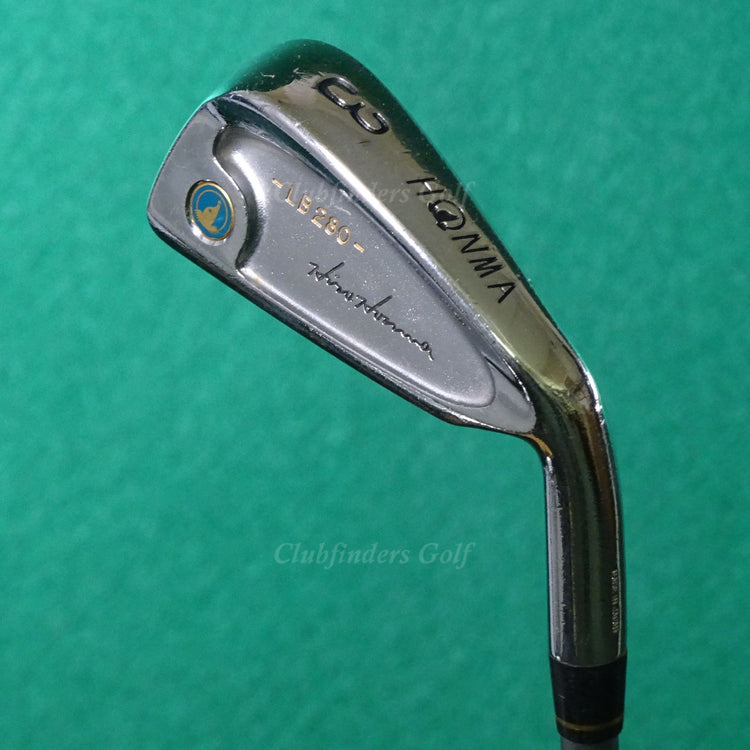 Hiro Honma LB280 Cavity Back Single 3 Iron Super Light-Boron S-2 Graphite Stiff