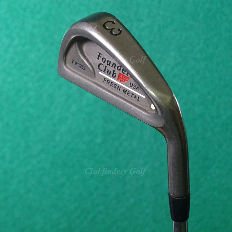 Founders Club Fresh Metal TV-2S Single 3 Iron Formula MP 300 Steel Stiff