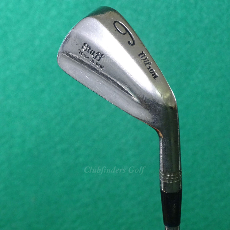 Wilson Staff Tour Blade 1978-80 Single 6 Iron True Temper Dynamic Steel Regular