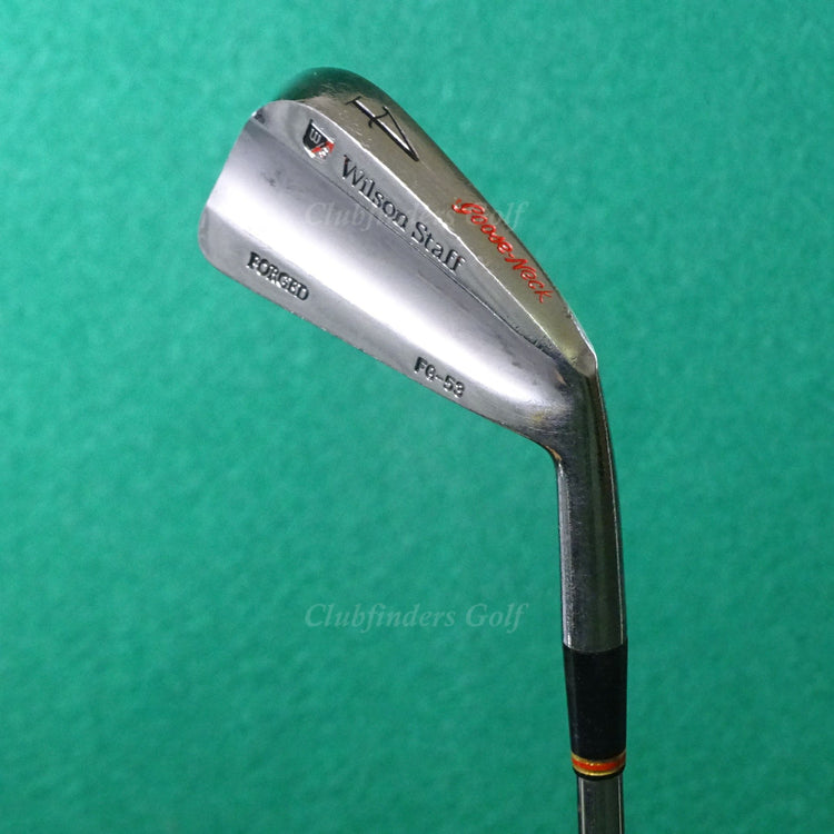 Wilson Staff Goose Neck FG-53 Forged Single 4 Iron Dynamic Gold Steel Regular