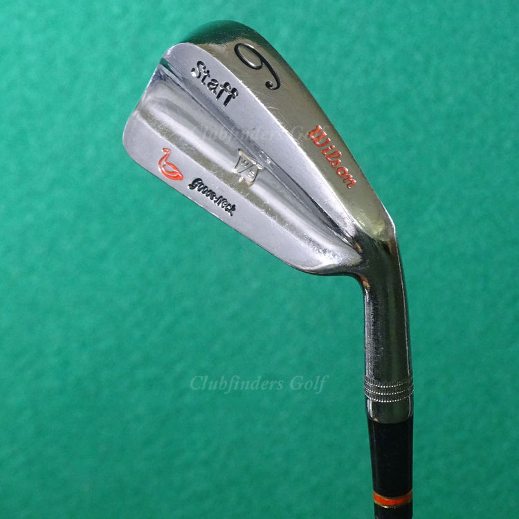 Wilson Staff Goose Neck Forged Single 6 Iron Factory Dyna-Step Steel Stiff