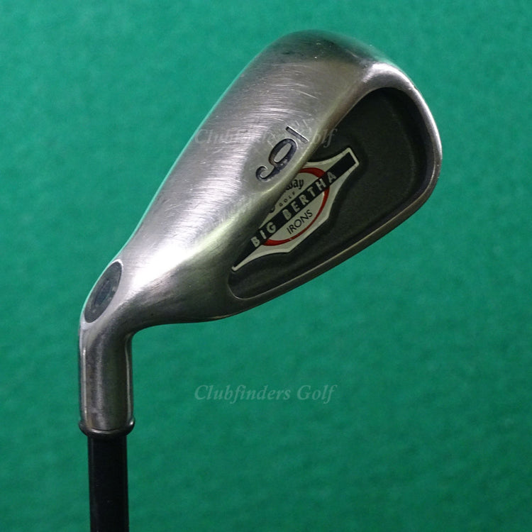 LH Callaway Big Bertha 2002 Single 6 Iron RCH 75i Graphite Regular *READ*