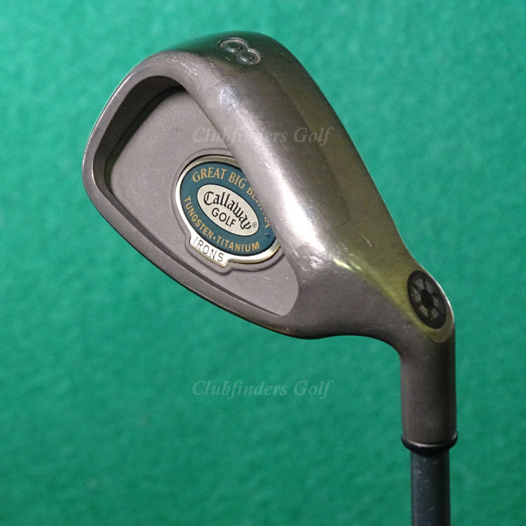 Lady Callaway Great Big Bertha Tungsten Titanium Single 8 Iron Graphite Ladies