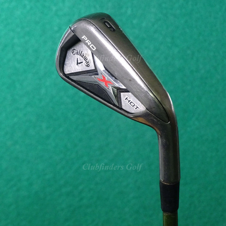 Callaway X-Hot Pro Single 6 Iron Aldila NV MLTi Pro-S Graphite Stiff