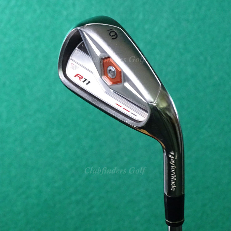 TaylorMade R11 Single 6 Iron TaylorMade KBS 90 Steel Regular