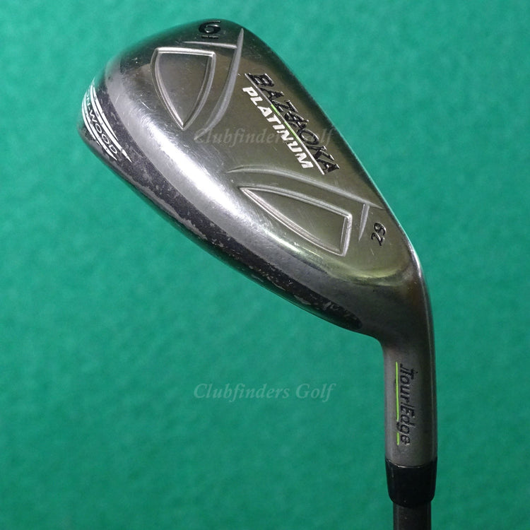 Tour Edge Bazooka Platinum Ironwood Single 6 Iron Factory 69g Graphite Regular