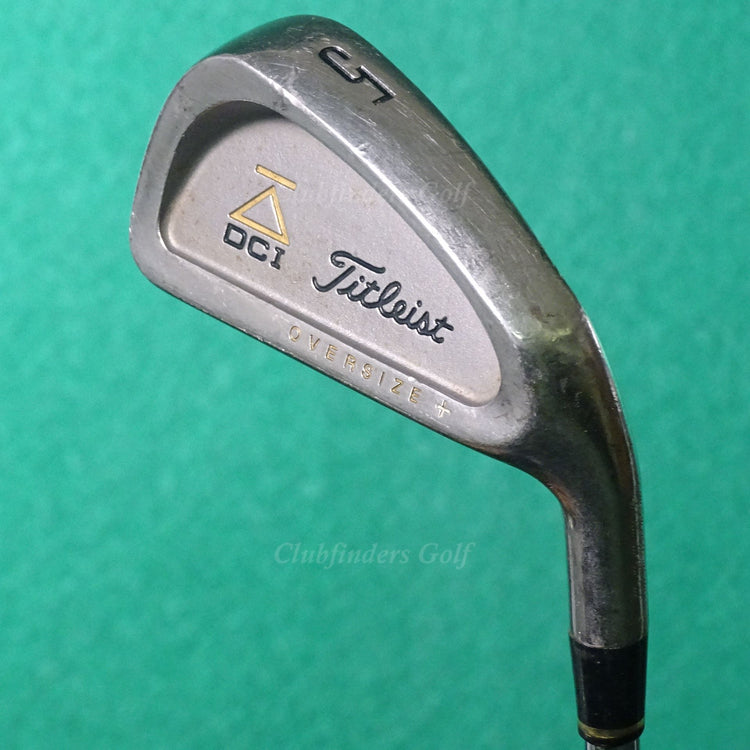 Titleist DCI Gold Oversize+ Single 5 Iron Factory TriSpec Steel Stiff