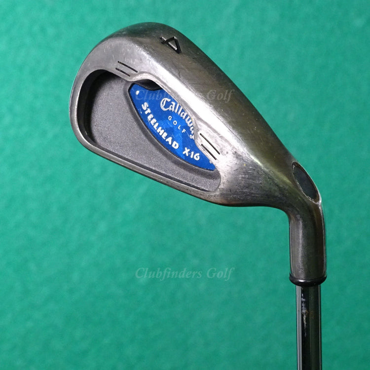Callaway Steelhead X-16 Single 4 Iron True Temper Dynamic Gold S300 Steel Stiff