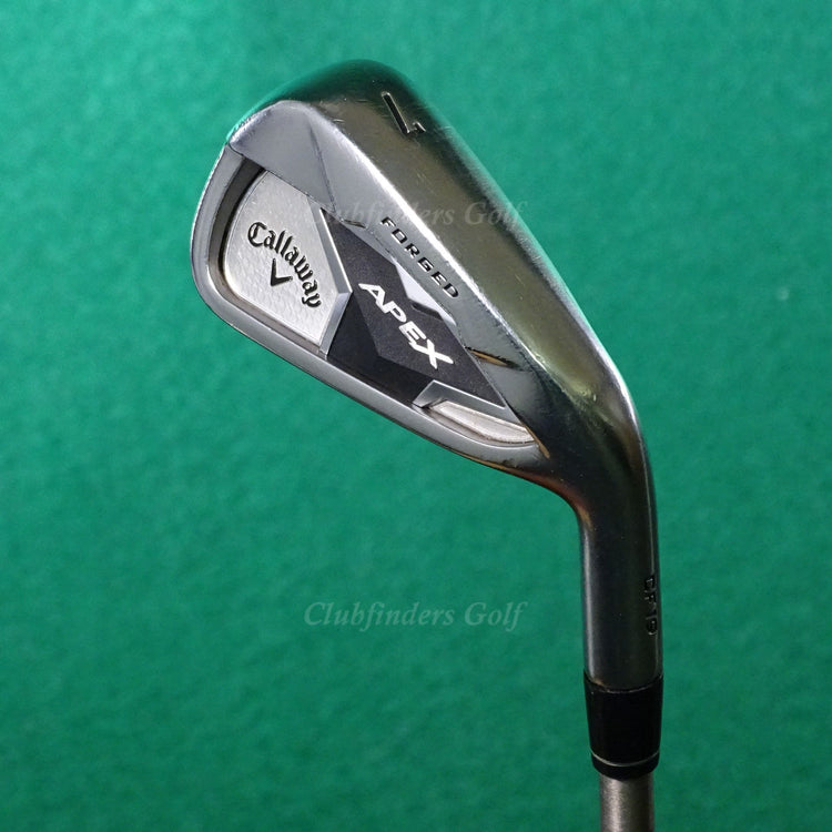 Callaway Apex Forged '19 Single 7 Iron AeroTech SteelFiber i95 Composite Stiff