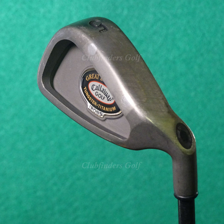 Callaway Great Big Bertha Tungsten Titanium Single 5 Iron RCH 96 Graphite Firm