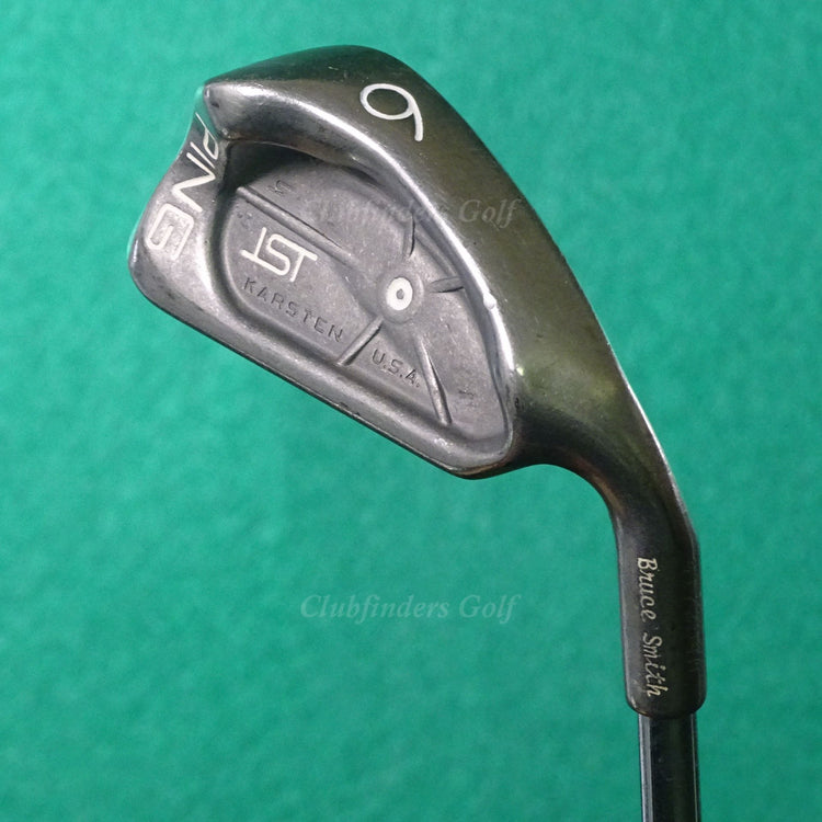 Ping ISI Stainless White Dot Single 6 Iron Cushin DGX Steel Extra Stiff