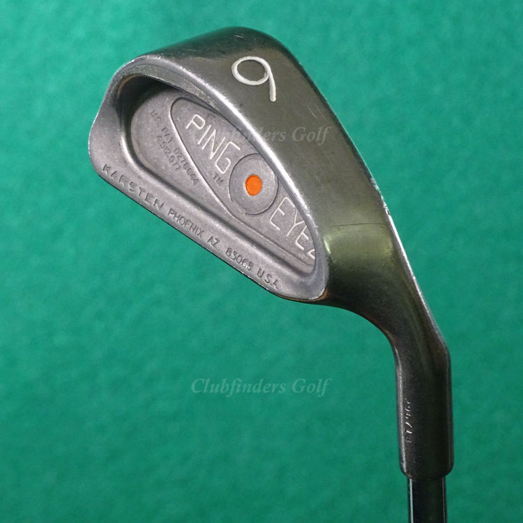 Ping Eye 2 Orange Dot Single 6 Iron Karsten ZZ-Lite Steel Stiff