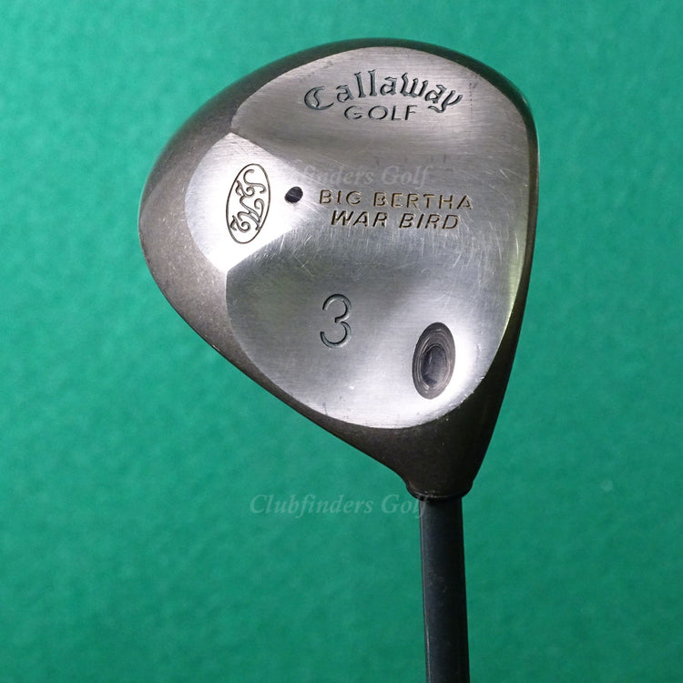 Lady Callaway Big Bertha Warbird Fairway 3 Wood Factory Graphite Ladies