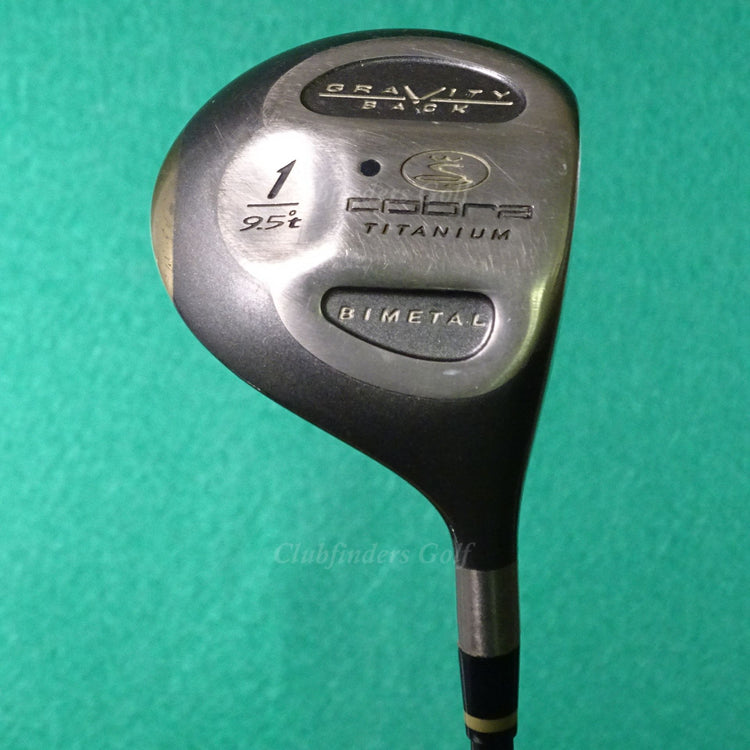 Cobra Golf Gravity Back Tour 9.5° Driver Factory High Performance Graphite Stiff