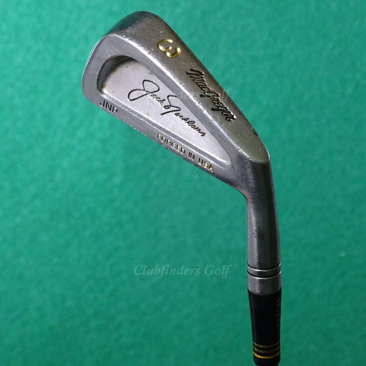 MacGregor Jack Nicklaus JNP Forged Single 3 Iron Velocitized Steel Regular