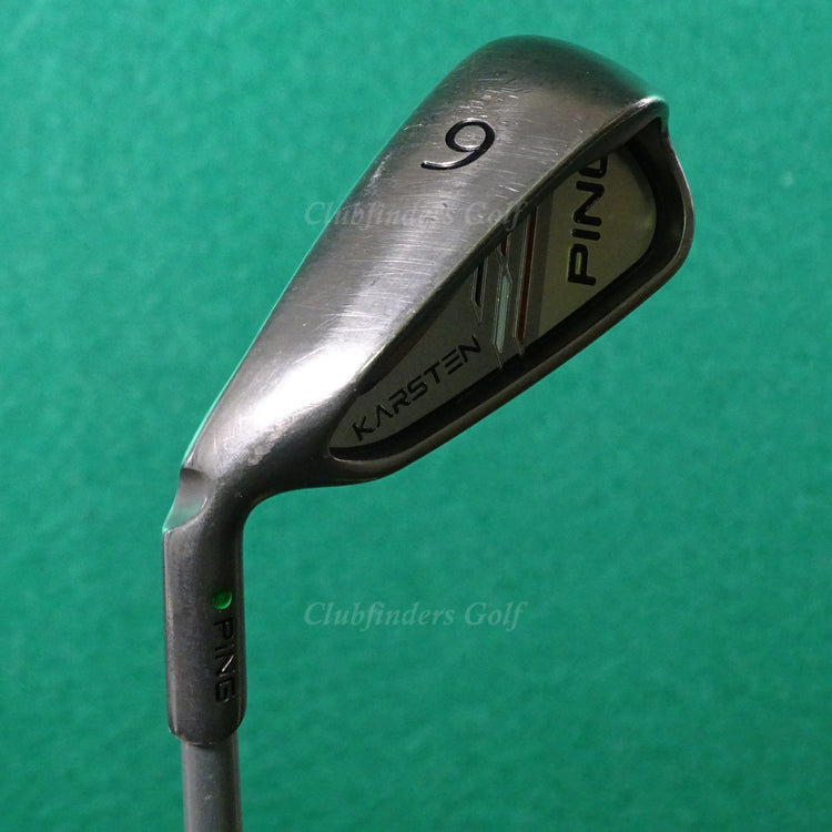 LH Ping Karsten 2015 Green Dot Single 6 Iron KS 401 Graphite Soft Regular