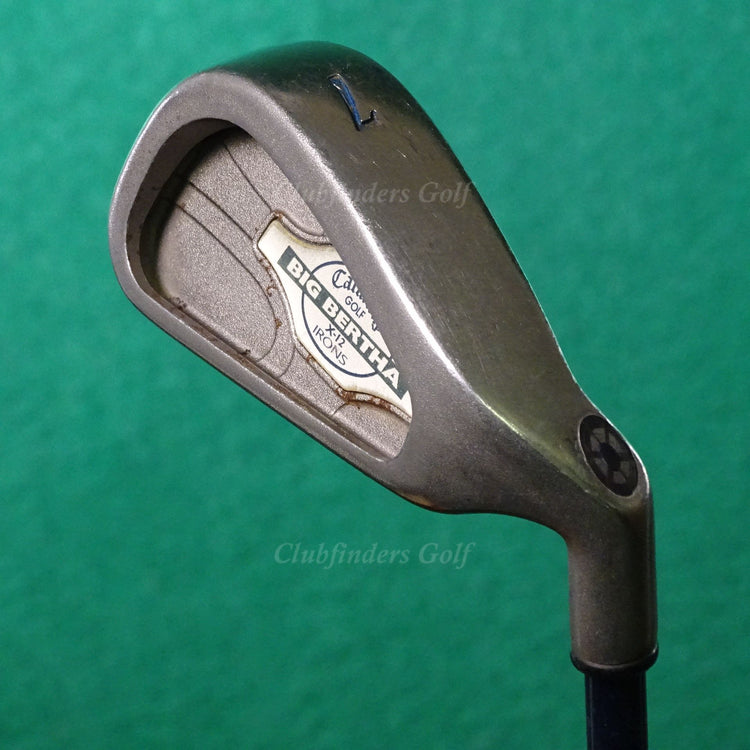 Lady Callaway Big Bertha X-12 Single 7 Iron Factory Gems 99 Graphite Ladies